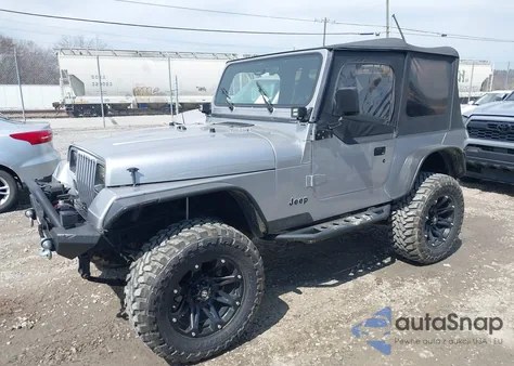 1990 Jeep Wrangler / Yj S z USA, uszkodzony, nr VIN 2J4FY19E3LJ529758